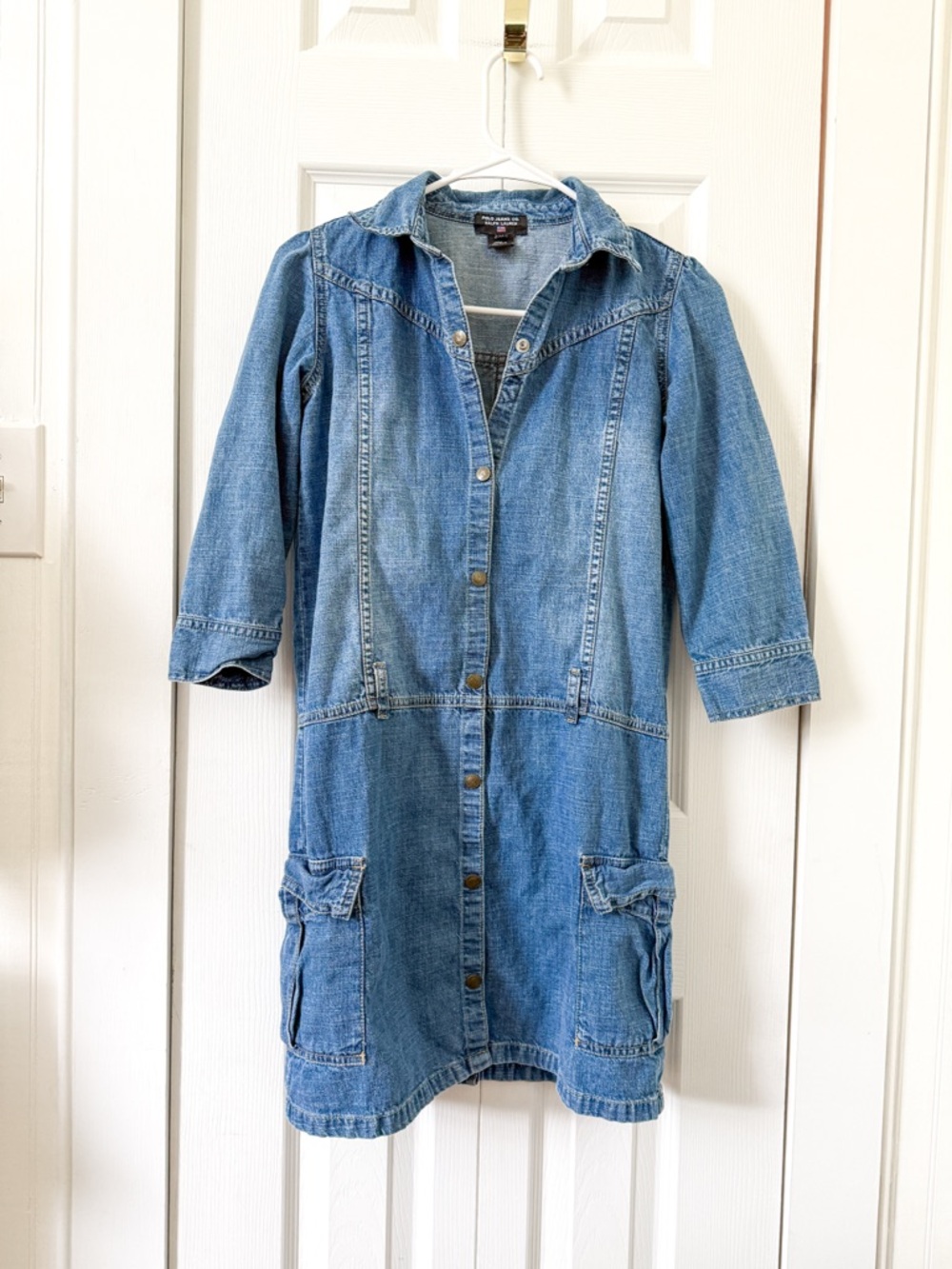 Vintage y2k Polo Jeans Co. by Ralph Lauren denim shirt dress